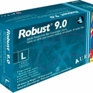 Gant de nitrile EXTRA-large sans poudre  6 mm  Robust 9.0 ( 100/bte )