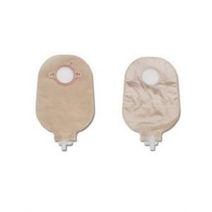 Sac d'urostomie New Image transparent  2 3/4"  ( 10/bte )