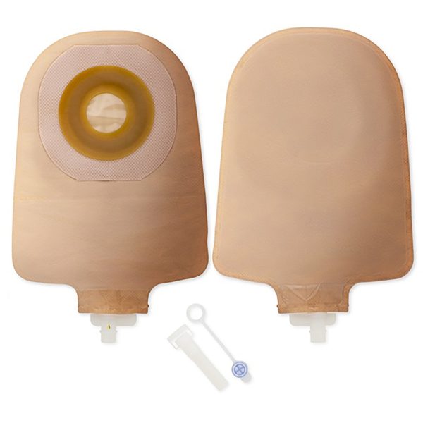 Sac urostomie 1 Pièce Flextend transparent 2 1/2"  ( 10/bte )