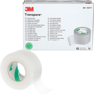 Ruban adhésif transpore 1" (12/bte)