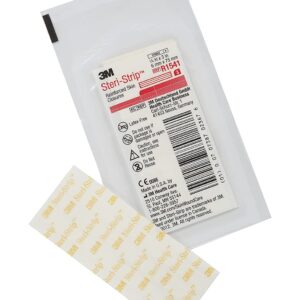 Sutures cutanées adhésives renforcées 1/4"x 3" (La feuille)