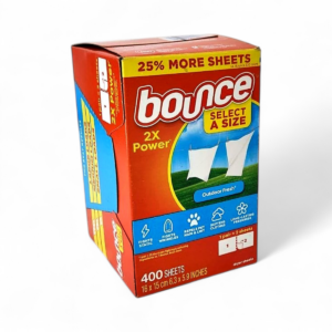 Assouplisseur en feuille Bounce (400 feuilles)