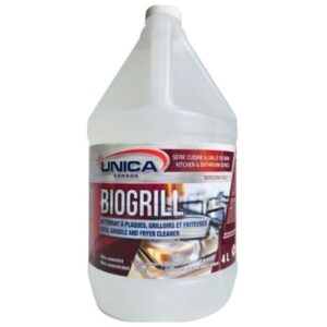 Nettoyants à plaques ultra concentré  Biogrill  4 L.