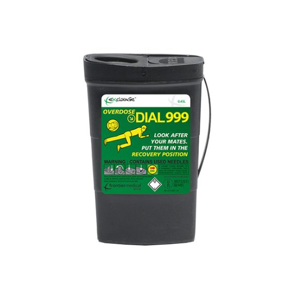 Contenant collecteur pour objets tranchant et piquants 0.45 Litre