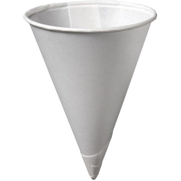 Verre à eau conique  ( 25 pqt / 200 )