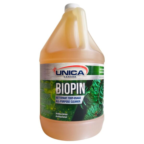 Nettoyeur tout usage neutre, avec huile de pin Biopin 4 L.