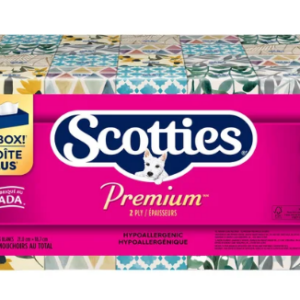 Papier mouchoir Scotties Premium  (21 bte de 126/cs)
