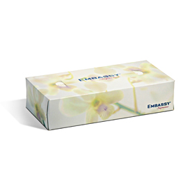 Papier mouchoir Embassy  ( 30 bte de 100 / cs )