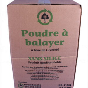 Poudre à balayer verte (50 lbs/boîte)