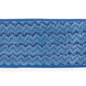 Tampon microfibre bleu 18" Rubbermaid