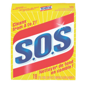 Tampon à récurer S.O.S. (18/bte)