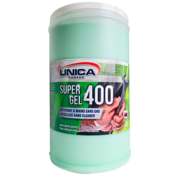 Savon Unica vert abrasif #400  4 Litres