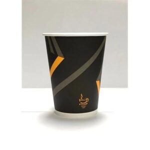 Verre à café avec motif 8 oz (1000/cs)
