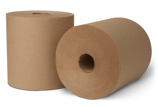 Papier à main brun Système à découpe  ( 6 rlx de 1000 /cs )