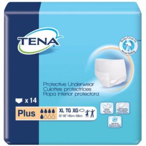 Culotte TENA plus, x-large (14/pqt)