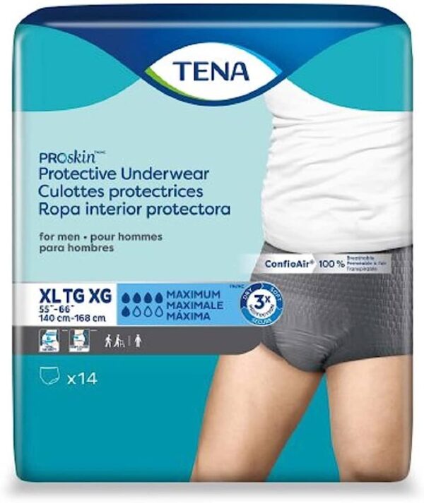 Sous-Vêtement Tena pour homme ProSkin X-Large (14/pqt)