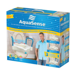 Siège de toilette surélevé à 3 configurations 2"