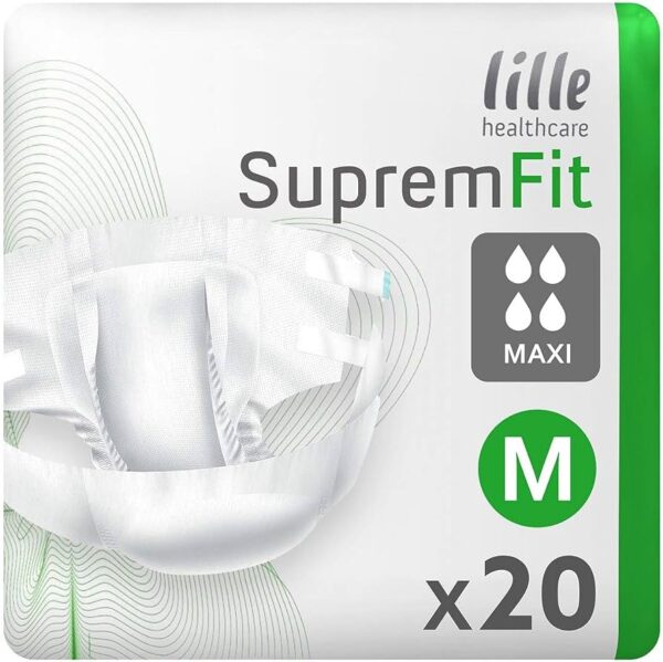 Culotte d'incontinence Lille suprême Médium maxi absorption  (80 un./cs)