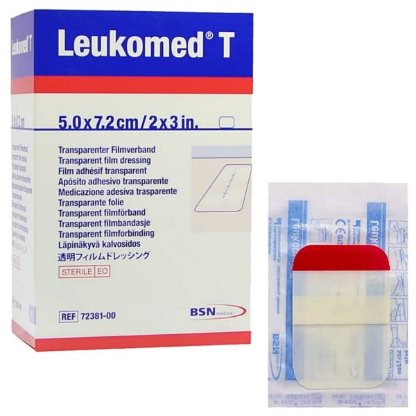 Pansement film adhésif transparent  Leukomed T  2" x 3"  ( 50/bte )