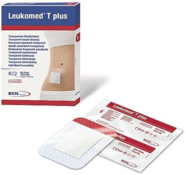 Pansement transparent Leukomed T Plus avec tampon 2" x 3"  ( 50/bte )