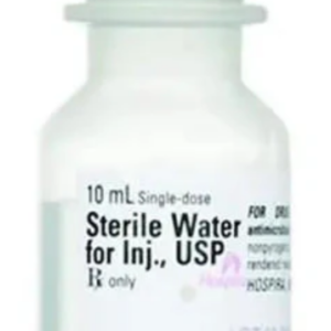 Eau stérile pour préparation injectable USP 10 ml (25/bte)