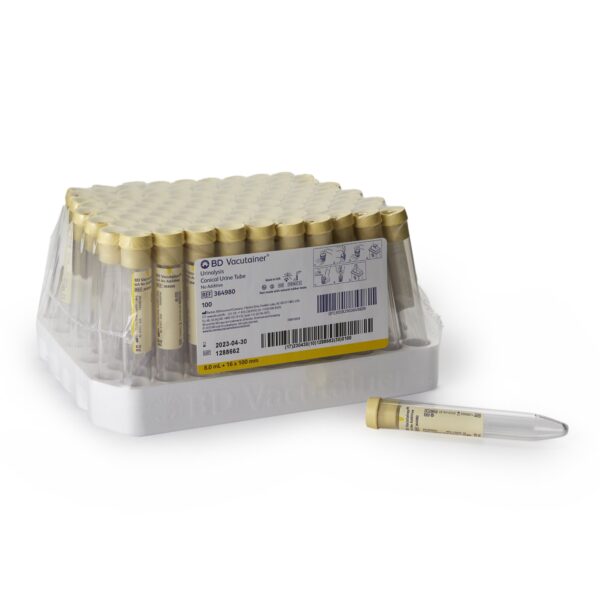 Tube d'analyse d'urine 8 ml Vacutainer Plus (100/bte)