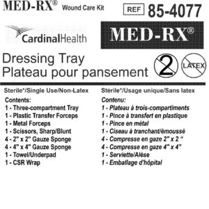 Cabaret pour nécessaire à pansement