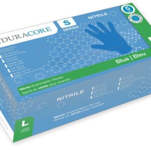 Gant de nitrile Large, sans poudre, texturé,  5.2 mil (100/bte)