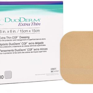 Pansement Duoderm 6"x 6" CGF extra-mince  ( 10/bte )