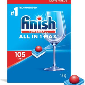 Pastille à lave-vaisselle Finish Power Ball (105/bte)
