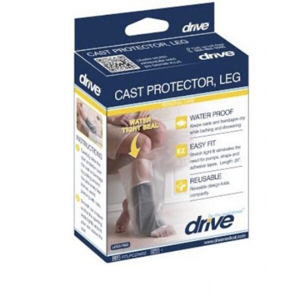 Protecteur de plâtre pour jambe réutilisable 24,5"
