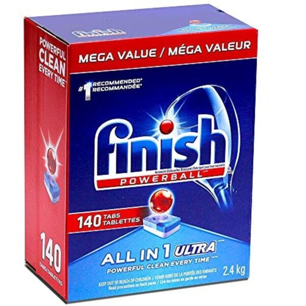 Pastille à lave-vaisselle Finish Power Ball (140/bte)