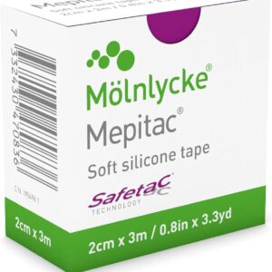 Ruban adhésif de fixation en silicone Mepitac  2cm x 3m