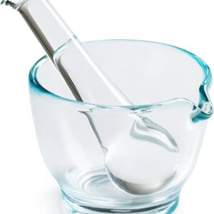 Mortier en verre (sans pilon) 4 oz