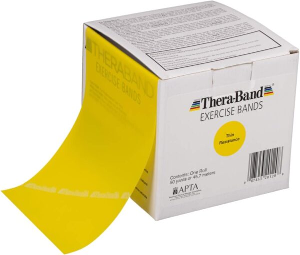 Thera-Band faible jaune, 45.5 m