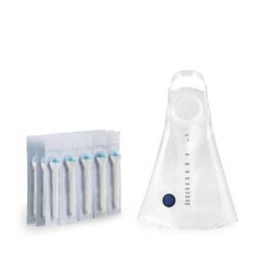 Ensemble d'accessoire court pour irrigation anale Persteen Plus