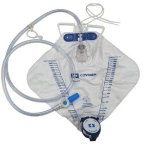 Sac urinaire de nuit 2000 ml  Dover avec antiretour, port aiguille
