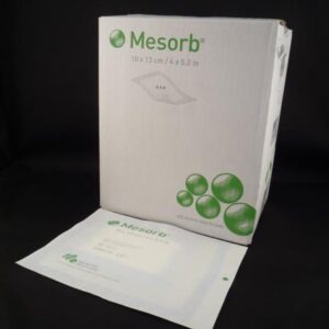 Pansement ultra-absor. Mesorb avec barrière anti-fuite 10 x 13 cm  (50/bte)