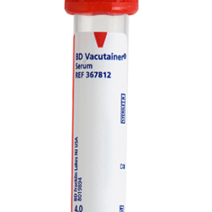 Tube à sérum  Vacutainer plus 6 ml  rouge  ( 100/bte )