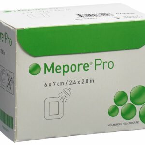 Pansement Mepore Pro absorbant auto-adhésif  6 x 7 cm  (60/bte)