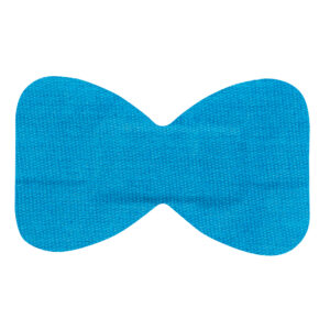 Pansement de tissus grand bout de doigt bleu détectable