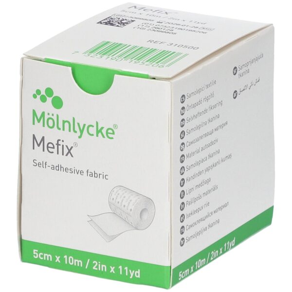 Pansement Mefix en rouleau de  5 cm  x  10 m