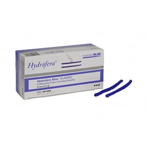 Pansement de tunnellisation  Hydrofera Blue  9 mm  ( 10 paires/bte )