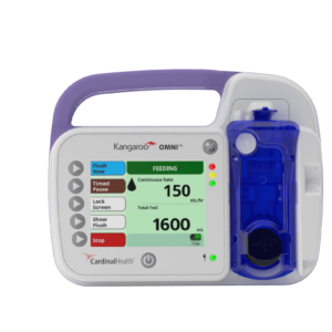 Pompe d'alimentation entérale Kangaroo OMNI avec pince et adapteur