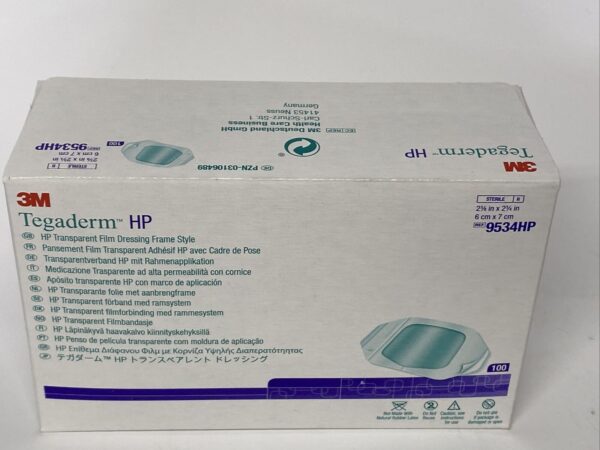 Pansement transparent Tegaderm  6cm x 7cm  HP  3M  ( 100/bte )