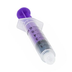Seringue avec raccord ENFit  6 ml  avec embout capuchon