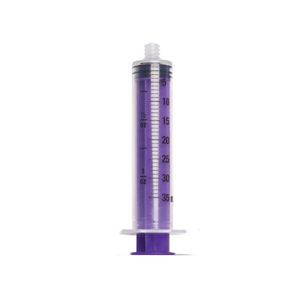 Seringue avec raccord ENFit  35 ml  avec embout capuchon  ( 50/bte )