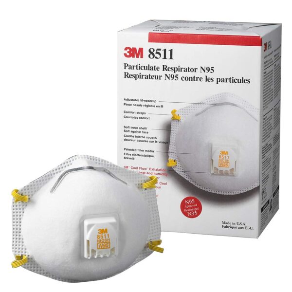 Masque avec oreille 3M - N95 (10/bte)
