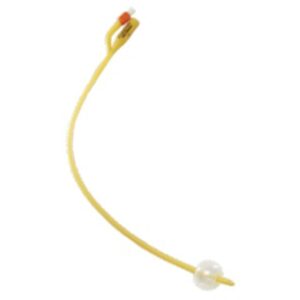 Sonde Foley Dover enduit de élastomère de silicone  20 Fr