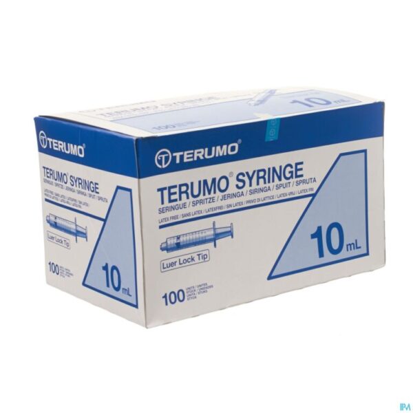 Seringue luer slip Terumo 10 cc  (100/bte)